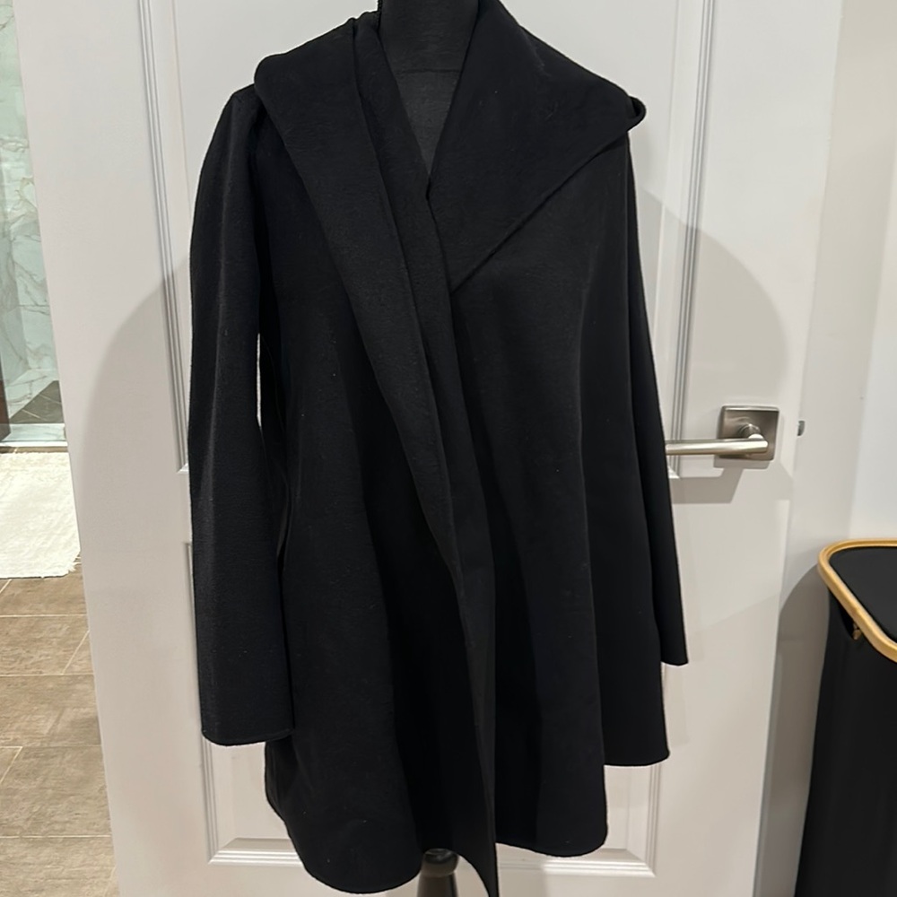 Vince small Black Wool Coat